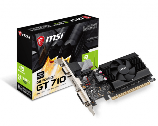 VGA MSI GeForce GT 710 2G LP DDR3 (0427)