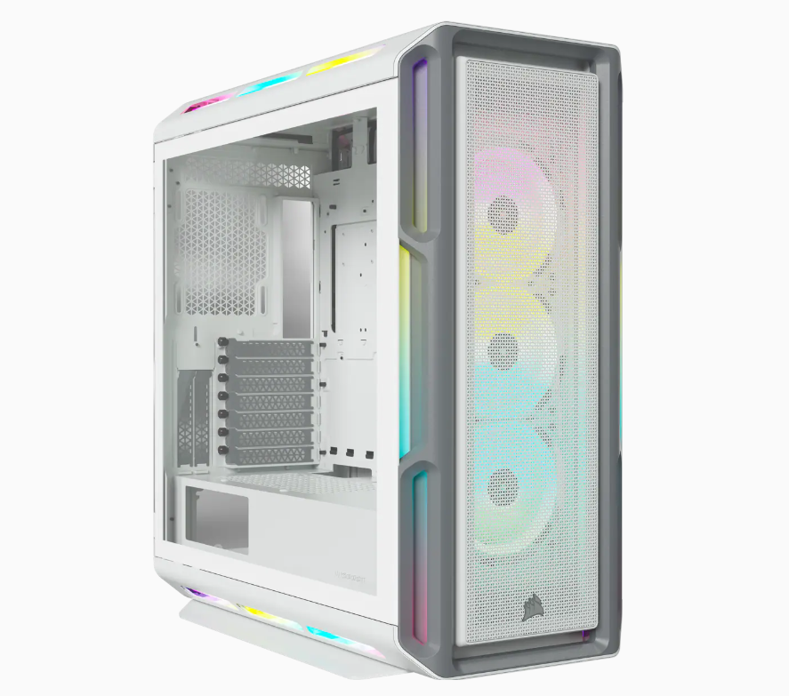 Gabinete Corsair ICUE 5000T RGB TG Mid-Tower White (5184)