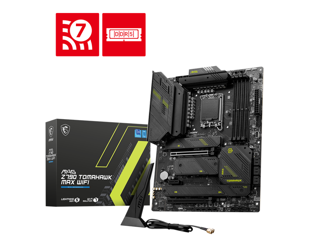 MOTHER MSI MAG Z790 TOMAHAWK MAX WIFI DDR5 1700 (12VA/13VA/14VA GEN) (2855)