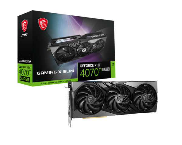 VGA MSI GeForce RTX 4070 Ti SUPER 16G GAMING X SLIM (2349)