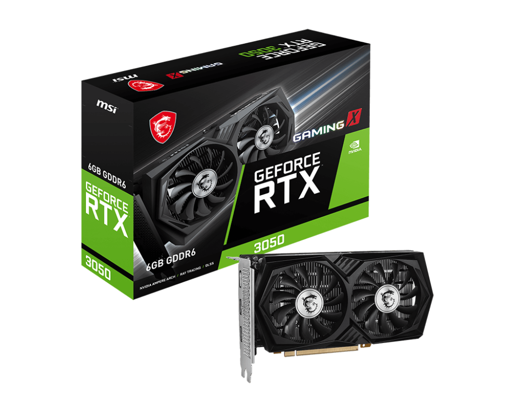 VGA MSI GEFORCE RTX 3050 GAMING X 6G (6835)