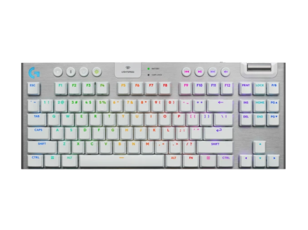 Teclado Logitech G915 X TKL White Mech RGB Wifi 920-012732