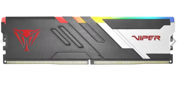 MEMORIA PATRIOT VIPER VENOM DDR5 32GB 6000 MTS RGB CL30 BLK/SIR PE001064