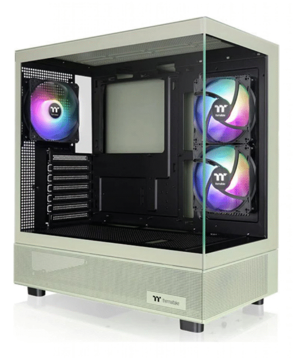 Gabinete TT View 270 Plus Mid-Tower TG x2 Fan ARGB x3 Matcha Green (4205)