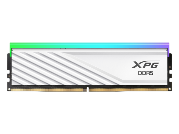 MEMORIA ADATA DIMM LANCER SINGLE 16GB DDR5 6000 TRAY WHITE LANCER BLADE RGB - Imagen 2