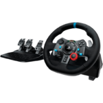 Volante + pedalG29 Driving Force Pc Ps3 Ps4 Ps5 Usb 220v Logitech G Color Negro