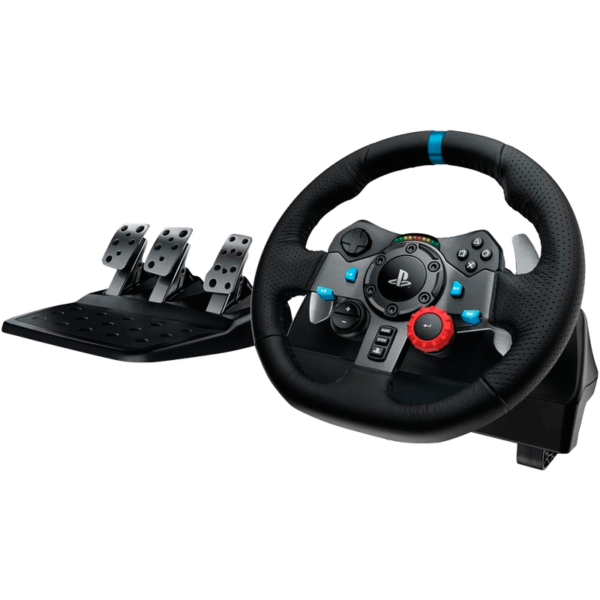 Volante + pedalG29 Driving Force Pc Ps3 Ps4 Ps5 Usb 220v Logitech G Color Negro