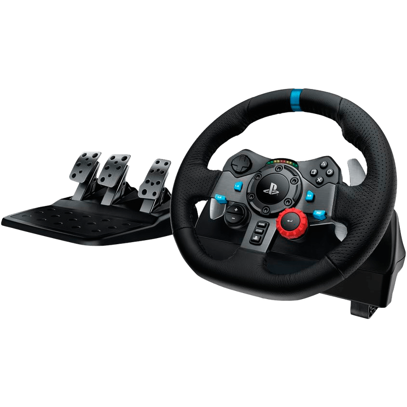 VOLANTE G29 DRIVING FORCE PC PS3 PS4 PS5 USB 220V LOGITECH G COLOR NEGRO
