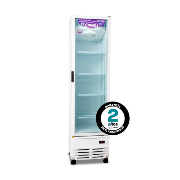 HELADERA-EXHIBIDORA VERTICAL INELRO MT-11  R290