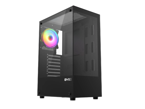 GAB SYX GAMER EQS11 BK BLACK ATX  1 FAN ARGB