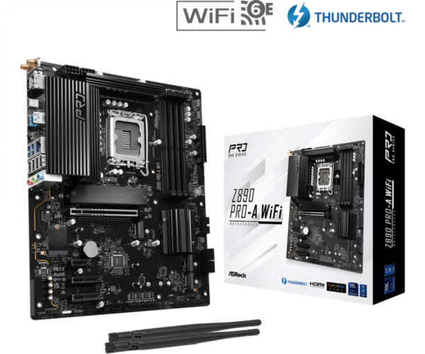 MOTHER ASROCK (LGA1851) Z890 PRO RS WIFI WHITE