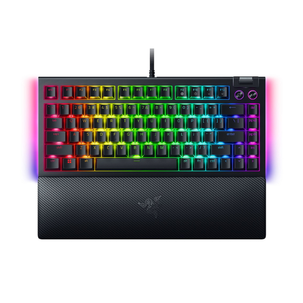 TECLADO RAZER BLACKWIDOW V4 75% MECHANICAL HOT-SWAPPABLE US LAYOUT (9549)