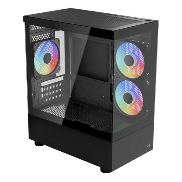 GABINETE AEROCOOL VIEWPORT MINI-G-BK-V2 - Imagen 3