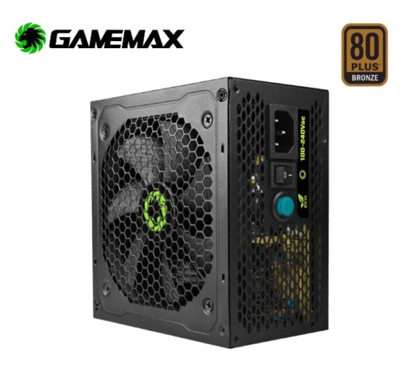 FUENTE 600W GAMEMAX 80 PLUS BRONZE VP-600 FAN 12CM - Imagen 2