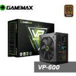 FUENTE 600W GAMEMAX 80 PLUS BRONZE VP-600 FAN 12CM