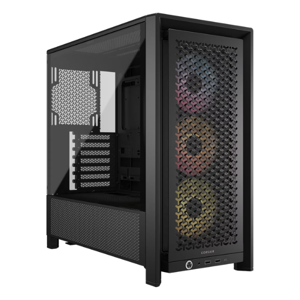 GABINETE CORSAIR 4000D FRAME ARGB MID-TOWER BLACK