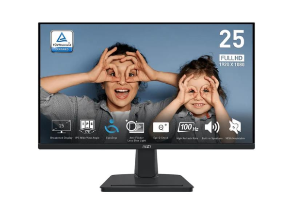 MONITOR MSI 24.5" PRO MP251 (1920X1080 FHD) 100HZ