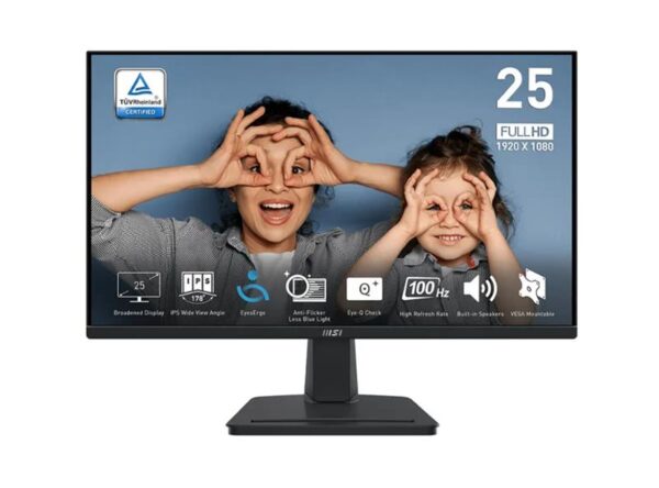 MONITOR MSI 24.5" PRO MP251 (1920X1080 FHD) 100HZ