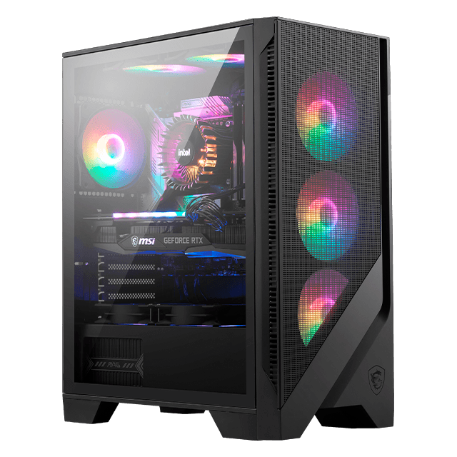 PC GAMER INTEL I5 12400F RTX 3050 6GB MSI 16GB DDR5 M.2 500GB H610M 650W 80PLUS GAB RGB