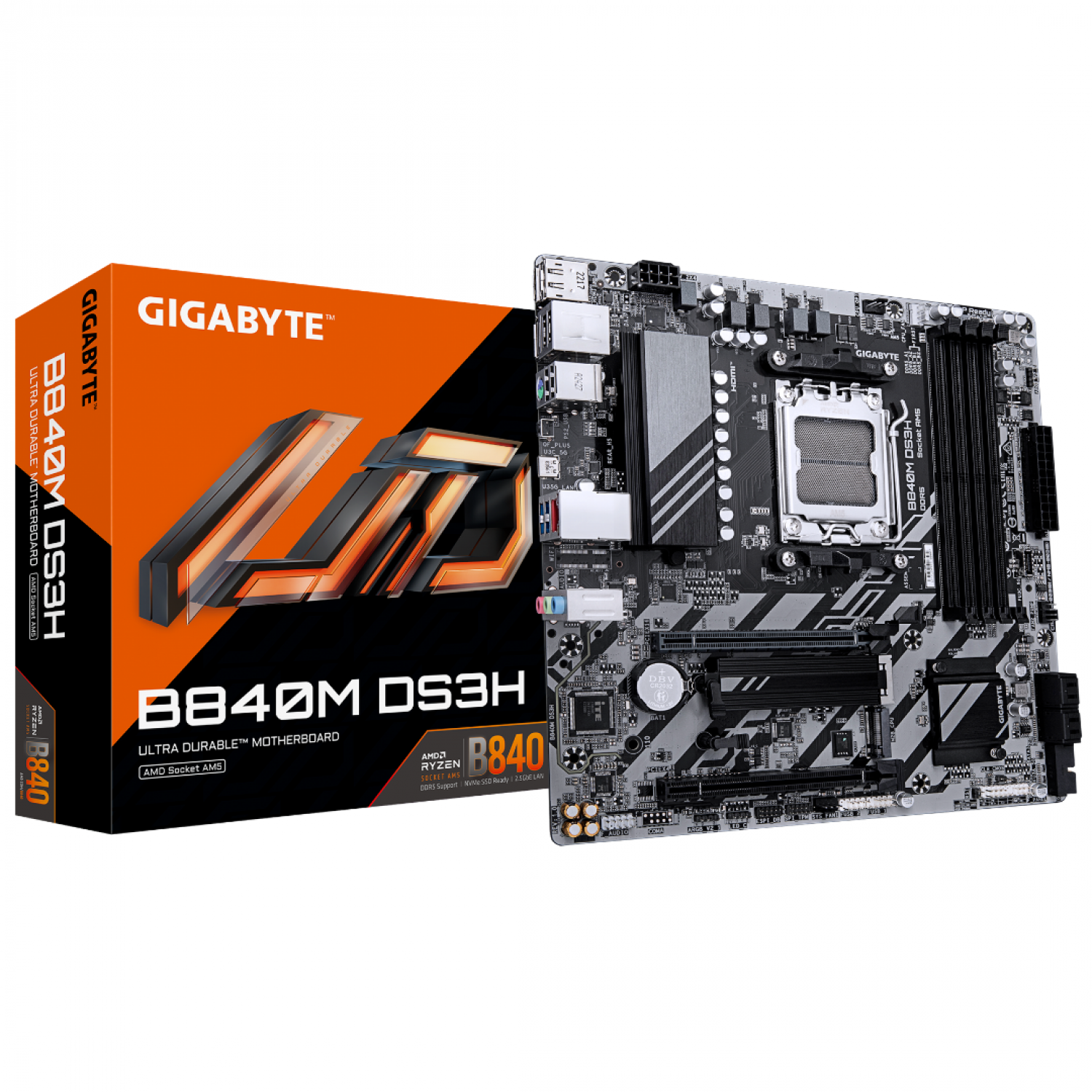 MOTHER GIGABYTE (AM5) B840M DS3H 1.0