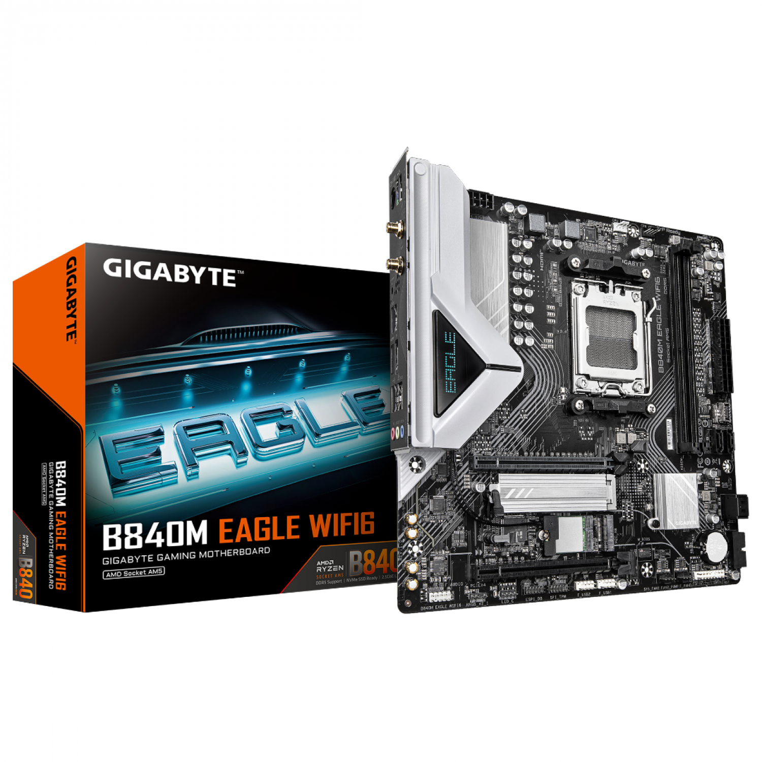 MOTHER GIGABYTE (AM5) B840M EAGLE WIFI6 1.0