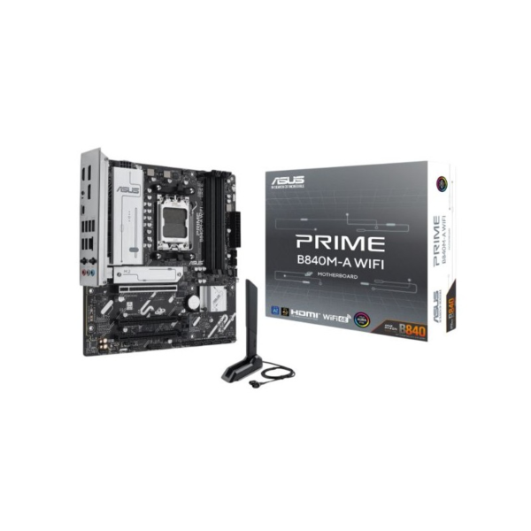 MB ASUS AM5 PRIME B840M-A WIFI DDR5 BOX M-ATX