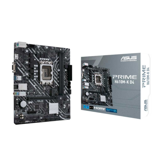 MB ASUS S1700 PRIME H610M-K D4-CSM DDR4 BOX M-ATX