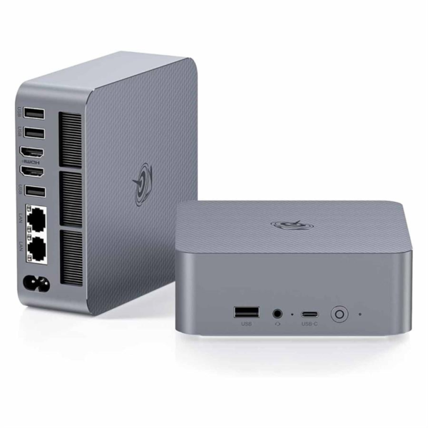 Mini PC Beelink EQR6 AMD Ryzen 9-6900HX 500GB SSD 24GB RAM win 11 pro- Gray - Imagen 2