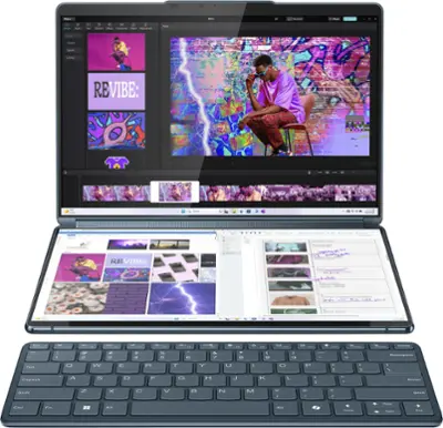 LENOVO YOGA BOOK 9I 13IMU9 2-IN-1 COPILOT+ CORE™ ULTRA 7 155U 1TB SSD 16GB 13.3" (2880X1800) OLED TOUCHSCREEN WIN 11 TIDAL TEAL KEYBOARD MOUSE FOLIO D
