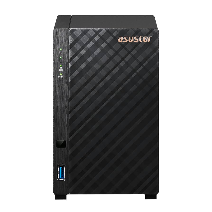 ASUSTOR NAS TOWER DRIVESTOR 2 LITE AS1102TL 2 X3.5