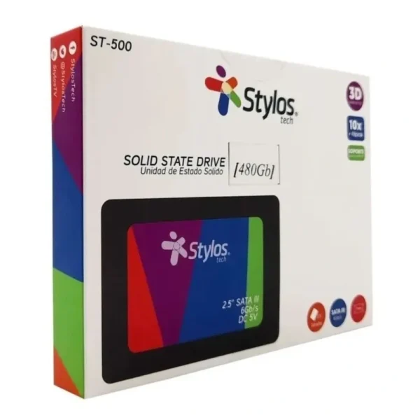SSD 480GB STYLOS