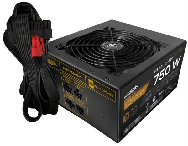 Fuente Sentey MBP750-GM 80Plus bronze - Imagen 2