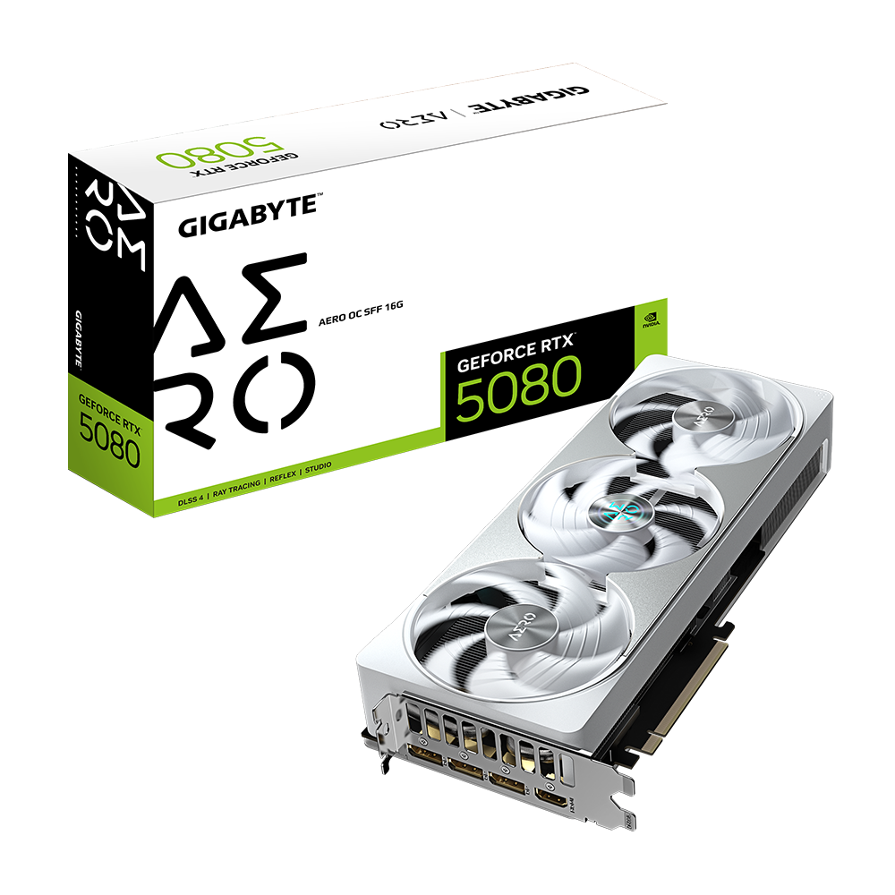VGA 16GB RTX 5080 GIGABYTE AERO OC 16G GDDR7