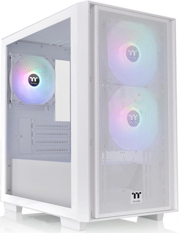 GABINETE GAMER THERMALTAKE VERSA H16 TG ARGB SNOW WHITE TEMP GLASS