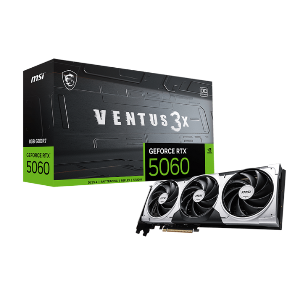 VGA 8GB RTX 5060 MSI VENTUS 3X