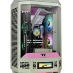 GABINETE THERMALTAKE THE TOWER 300 MATCHA PLUM TEMPERED GLASS