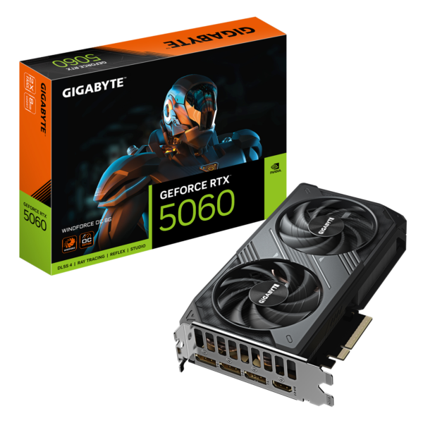 VGA Gigabyte GeForce RTX 5060 WINDFORCE OC 8G (6323)