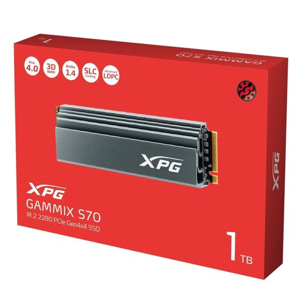SSD M.2 NVME 1TB G4 XPG GAMMIX S70 BLADE - Imagen 3