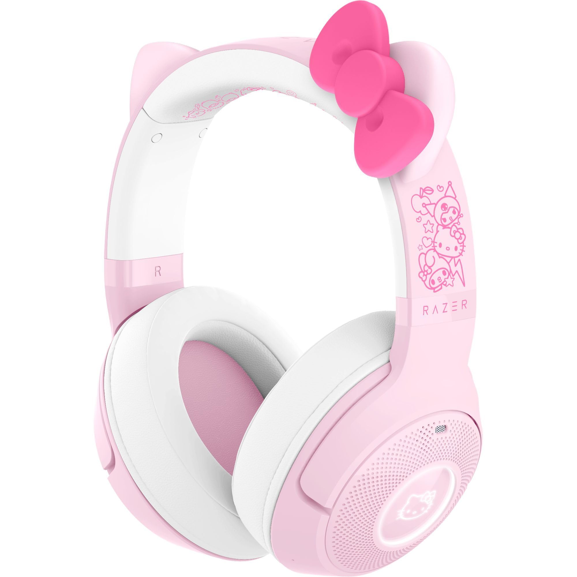 AURICULAR GAMER RAZER KRAKEN KITTY V2 WHITE BLUETOOTH RGB