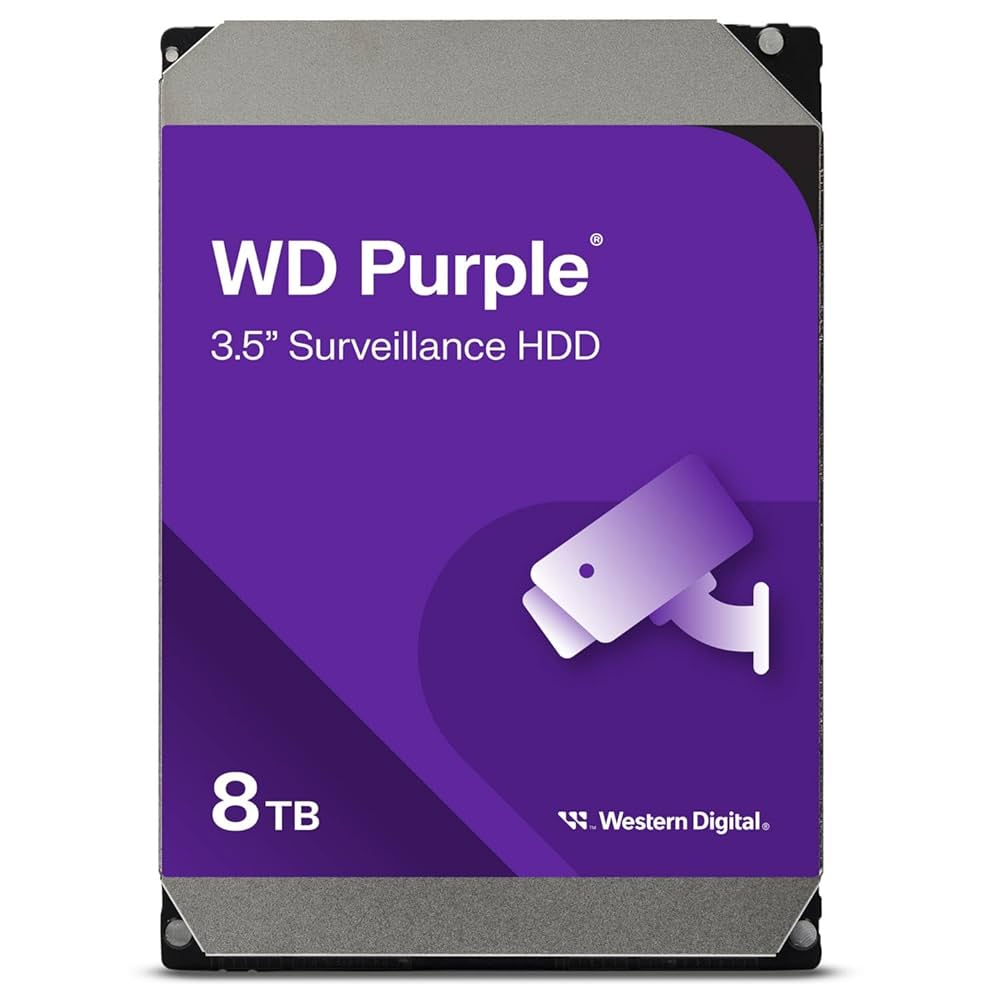 HD 3.5 8TB SATA III WD PURPLE