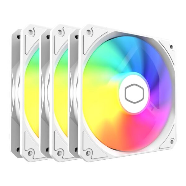Fan Cooler CM MF120 Lite ARGB White Edition 3-Pack
