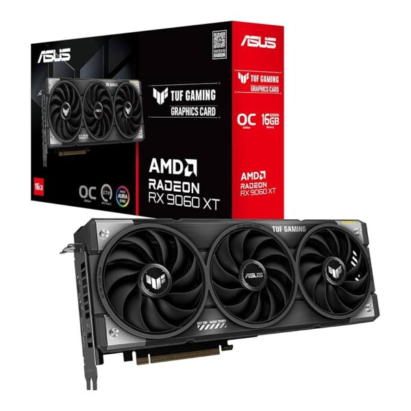 PLACA DE VIDEO ASUS TUF RX 9060XT OC 16GB GAMING