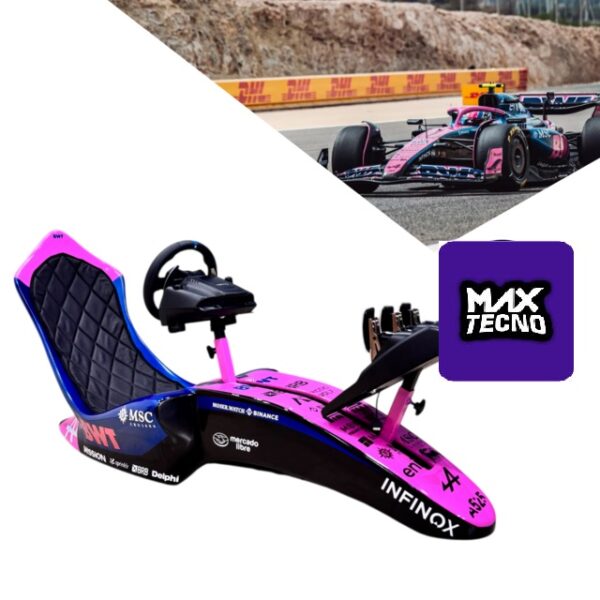 SIMULADOR RACING CAR FORMULA 1 SISTEMA COMPLETO FORMULA 1 F1 - Imagen 3