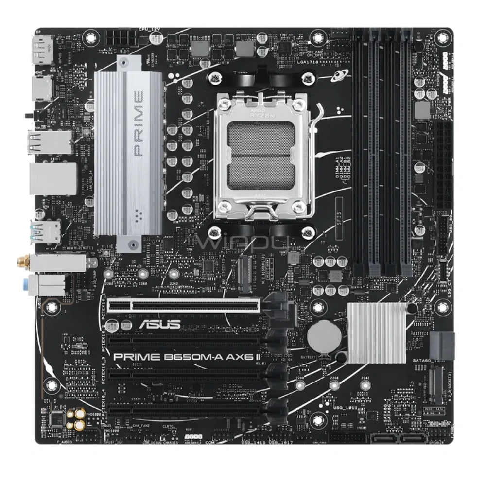 MB ASUS AM5 PRIME B650M-A AX6 II DDR5 BOX M-ATX