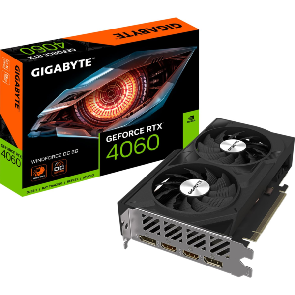 VGA Gigabyte GeForce RTX 4060 WINDFORCE OC 8G (3685)