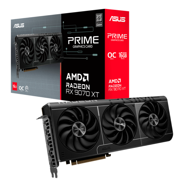 PLACA DE VIDEO ASUS PRIME RX 9070XT O16G