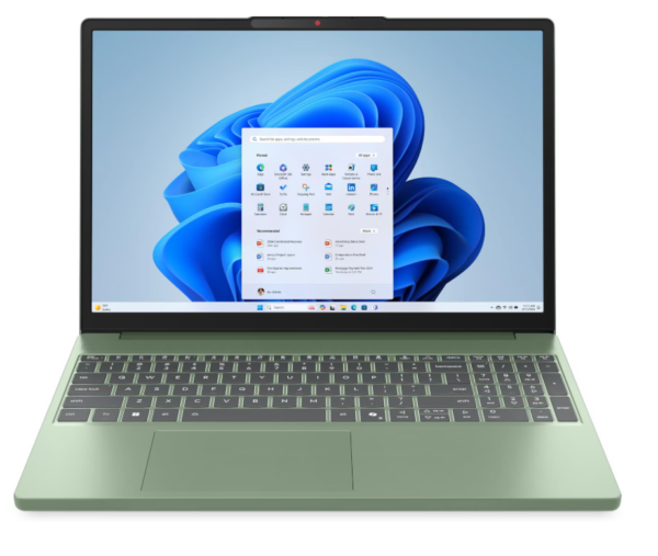 Notebook Lenovo IP Slim 3 15IRH10 I5 13420H 8GB 4800 512GB NVME W11H CON UN SLOT LIBRE RAM  VERDE MU