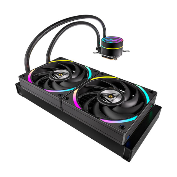 WATER COOLING FORMULA V OASIS L240 ARGB BLACK - Imagen 2