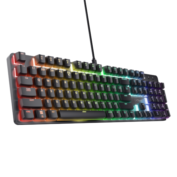 TECLADO TRUST ZORA MECHANICAL ES GXT871