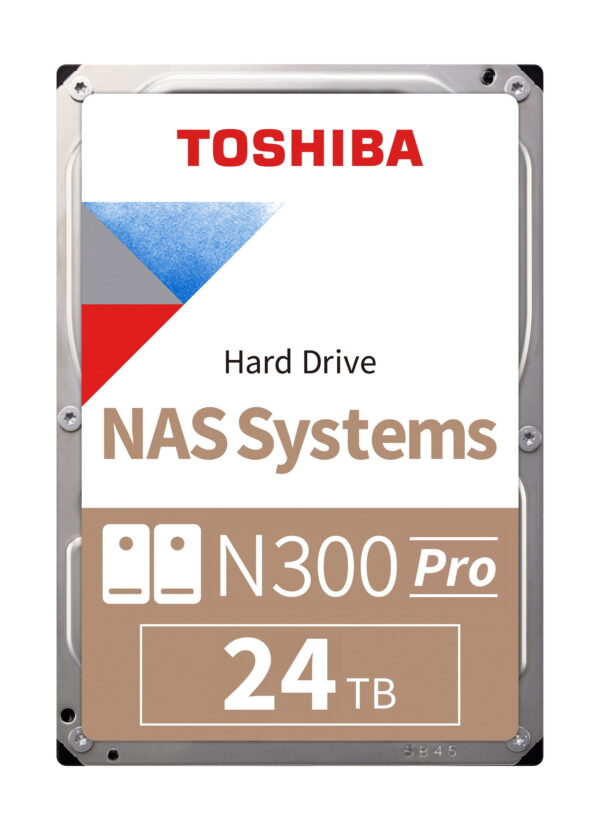 HDD 22TB NAS TOSHIBA N300 PRO CMR 24/7 7200RPM